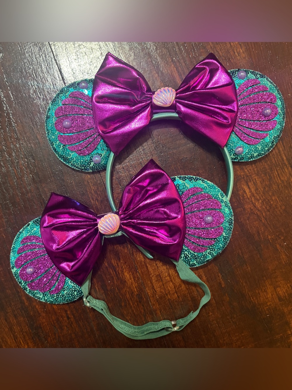 Mommy & Me Disney Little Mermaid Mouse Ears - Picture 2 of 5